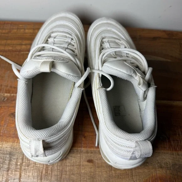 Nike Air Max 97 White Sneakers, Women’s 8.5 - Picture 8 of 10